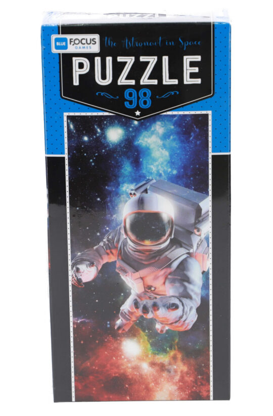 Puzzle BLUE FOCUS GAMES - astronavt v vesolju, 98 kos