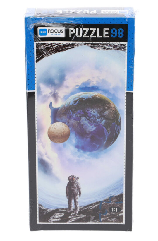 Puzzle BLUE FOCUS GAMES - astronavt in vesolje, 98 kos