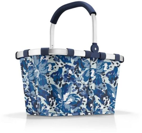 Nakupovalna košara REISENTHEL Flora Blue - 22 l, cvetlična