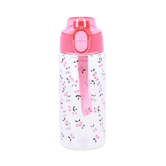 Bidon za vodo BOTTLE AND MORE - češnja BPA free, 500 ml