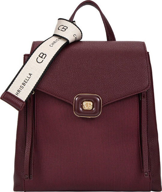 Modni nahrbtnik LS COLLECTION Diana - vijoličen