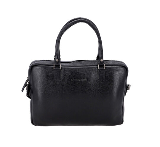 Torba za prenosni računalnik CESARE BRINIOLLI Milano - črna, 15'', floater