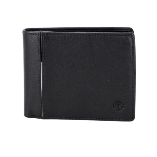 Denarnica - črna, moška, usnjena