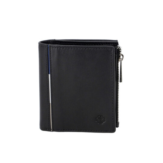 Denarnica CESARE BRINIOLLI Lazio Giovane - črna