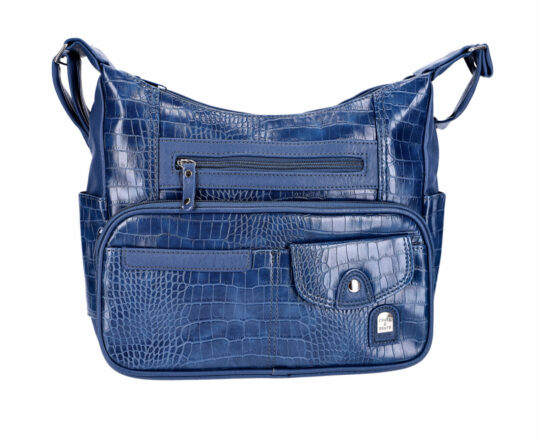 Torbica za čez ramo LS COLLECTION - črna, ženska