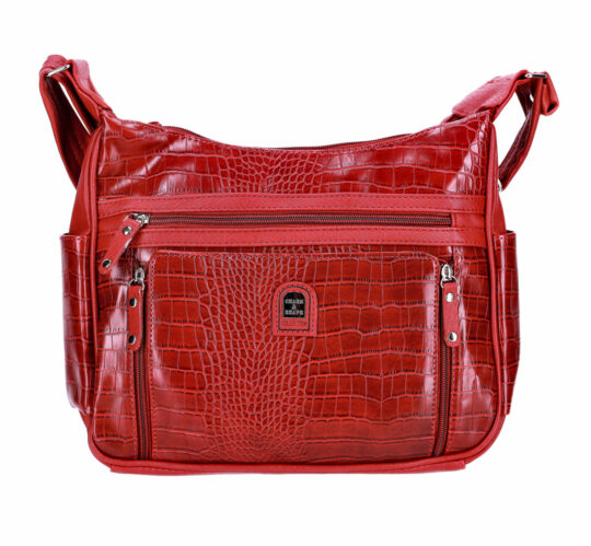 Torbica za čez ramo LS COLLECTION - črna, ženska