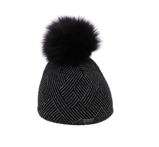 Kapa CAPU - siva, s cofom, ženska