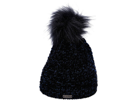 Kapa CAPU - antracit, s cofom, ženska