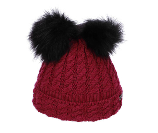 Kapa CAPU - bordo, z dvema cofoma, otroška