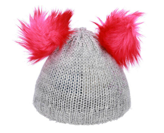 Kapa CAPU - bela, dva cofa, otroška