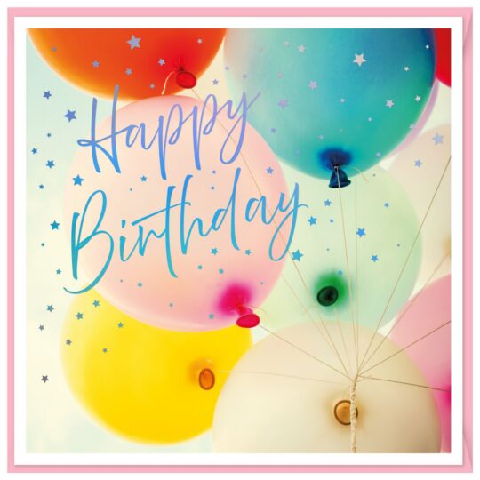 Voščilnica PARTISAN - happy birthday lovely day, 1 kos