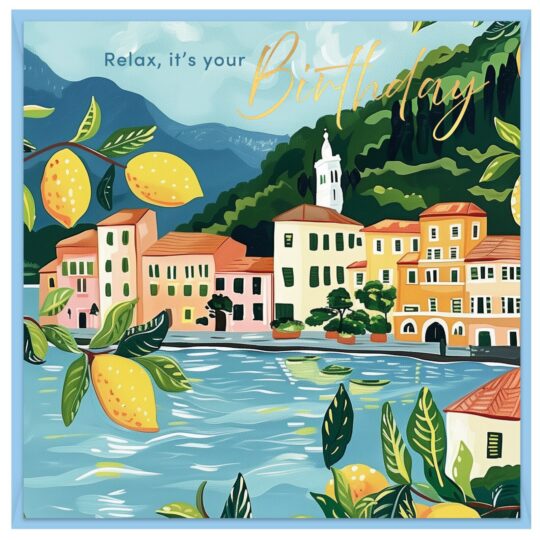 Voščilnica PARTISAN - birthday la dolce vita, 1 kos