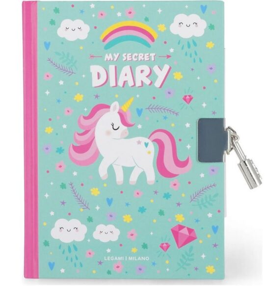 Dnevnik LEGAMI - s ključavnico, unicorn