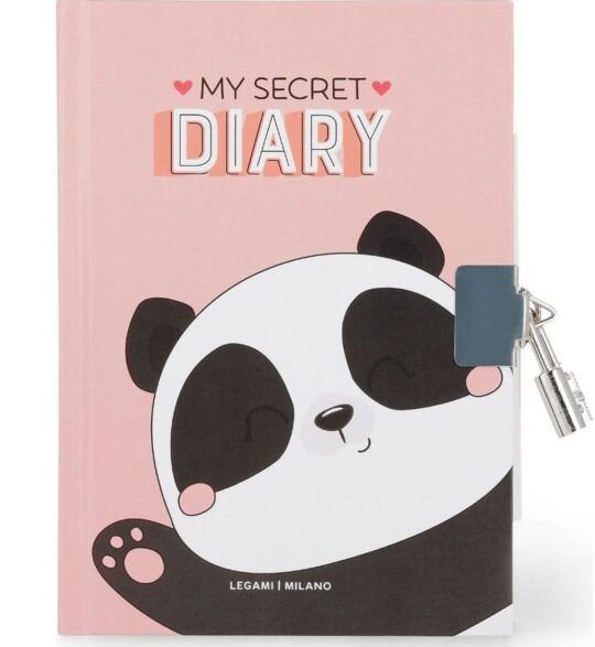 Dnevnik LEGAMI - s ključavnico, panda