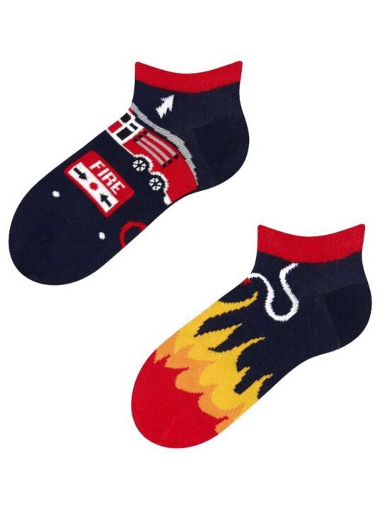 Otroške nogavice DEDOLES - kratke, Firefighter, 1 par, 31-34