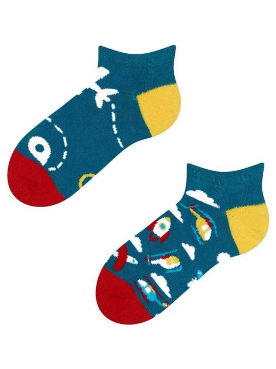 Otroške nogavice DEDOLES - kratke, Planes, 1 par, 23-26