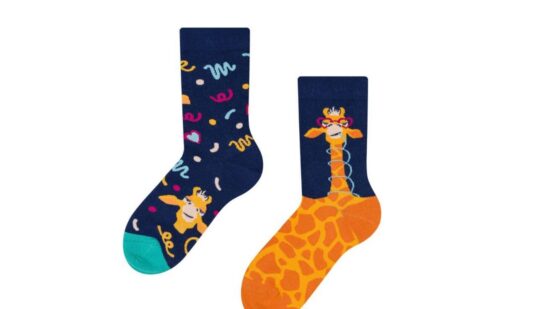 Otroške nogavice DEDOLES - kratke, Funny Giraffe, 1 par, 31-34