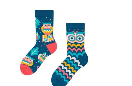 Otroške nogavice DEDOLES - kratke, Wise Owl, 1 par, 31-34