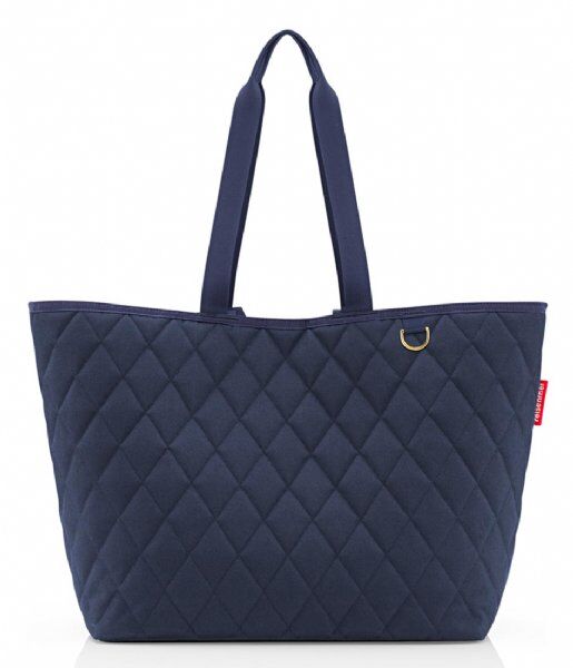 Nakupovalna torba REISENTHEL Classic Shopper XL - rhombus, midnight gold