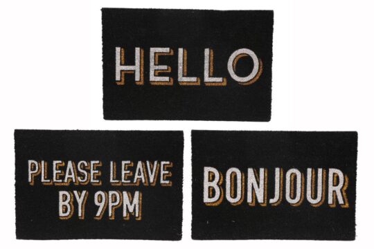 Predpražnik SILFC Typography - 60x40 cm