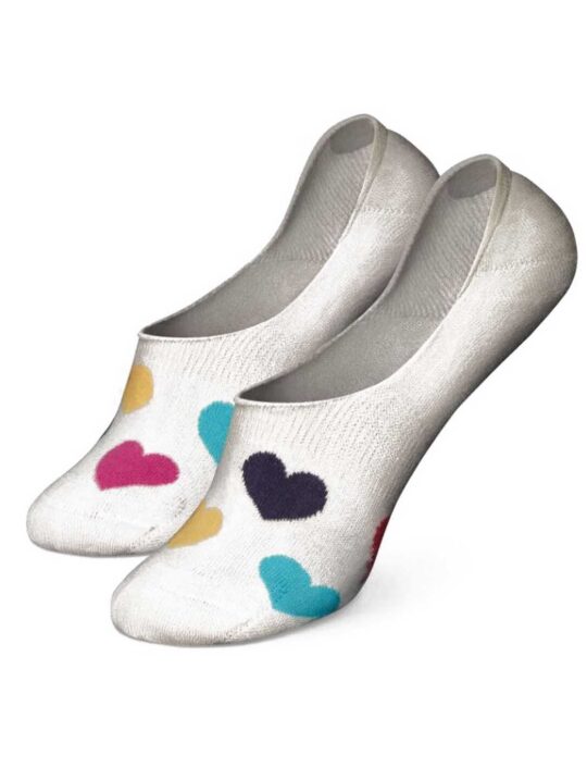 Nogavice DEDOLES - stopalke, Colorful Hearts, 1 par, 39-42