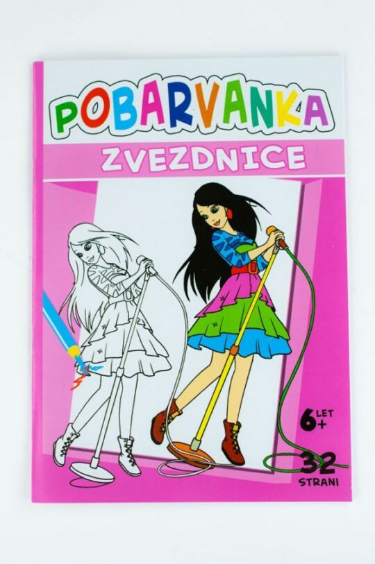 Pobarvanka - A4, Zvezdnice, 32 str.