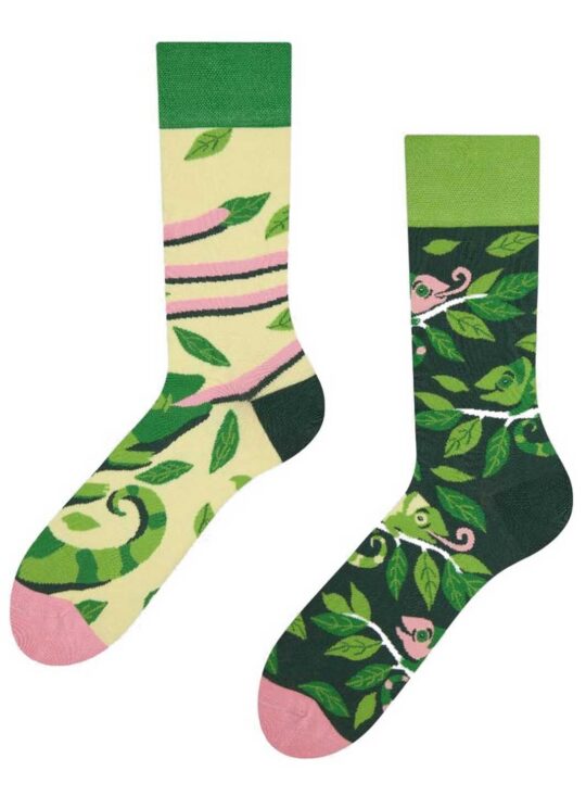 Nogavice DEDOLES - dolge, Camouflage Chameleon, 1 par, 35-38