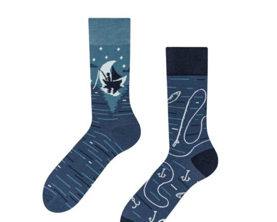 Nogavice DEDOLES - dolge, Night Fisherman, 1 par, 43-46