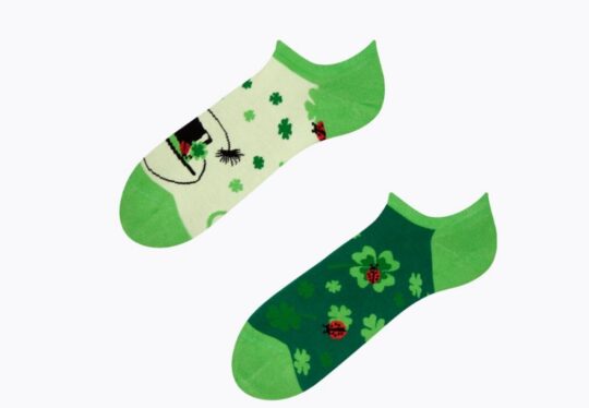 Nogavice DEDOLES - kratke, Four Leaf Clover for Luck, 1 par, 39-42