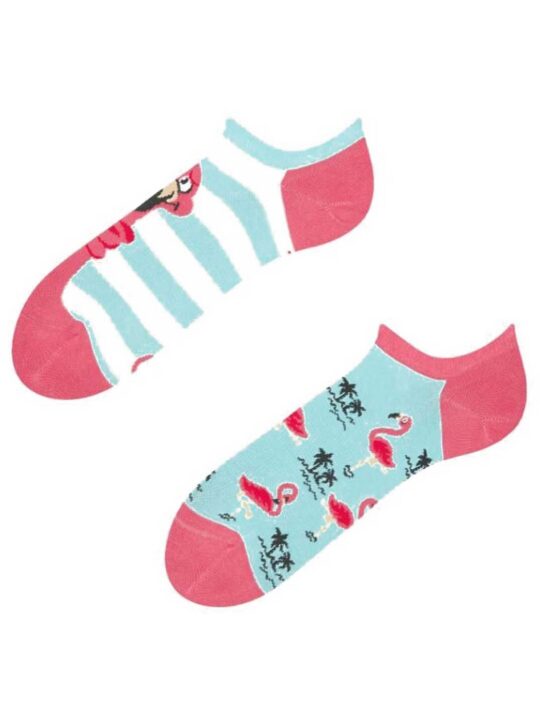 Nogavice DEDOLES - kratke, Tangled Flamingo, 1 par, 35-38