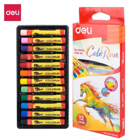 Voščenke oljne Colorun DELI - 1/12