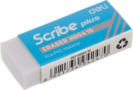 Radirka SCRIBE Plus DELI - 30 kos