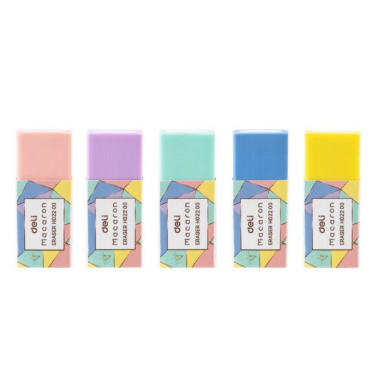 Radirka DELI Macaron - 45 kos