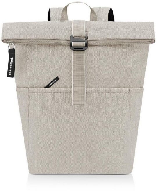Nahrbtnik za prosti čas REISENTHEL Rolltop - herringbone sand