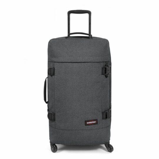 Kovček EASTPAK Trans4 M - black denim, srednji, trdi