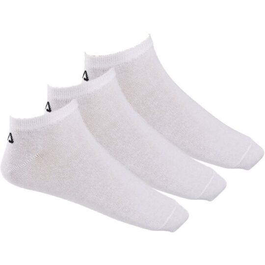 Nogavice FILA - kratke, bele, 3 pari, 35-38