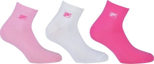 Nogavice FILA - kratke, Pink Panther, 3 pari, 35-38