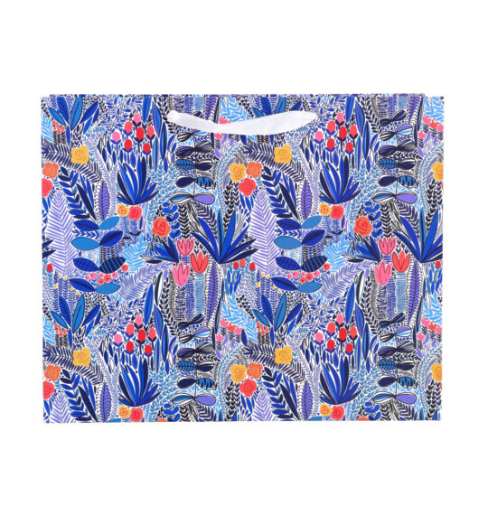 Darilna vrečka - Inspired by Frida Blue, 32x12x26cm