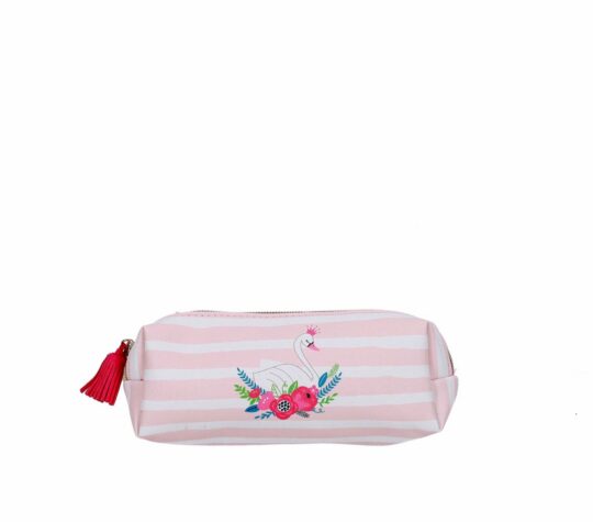 Kozmetična torbica TRAVEL AND MORE - rože, kompaktna, praktična