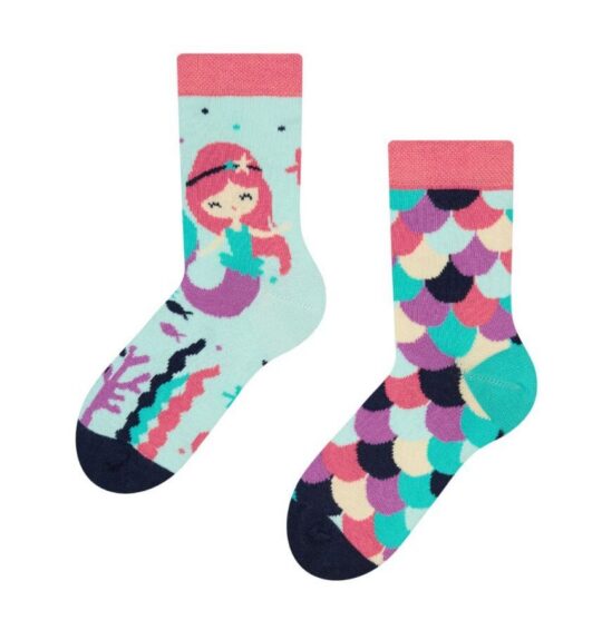 Otroške nogavice DEDOLES - kratke, Little Mermaid, 31-34