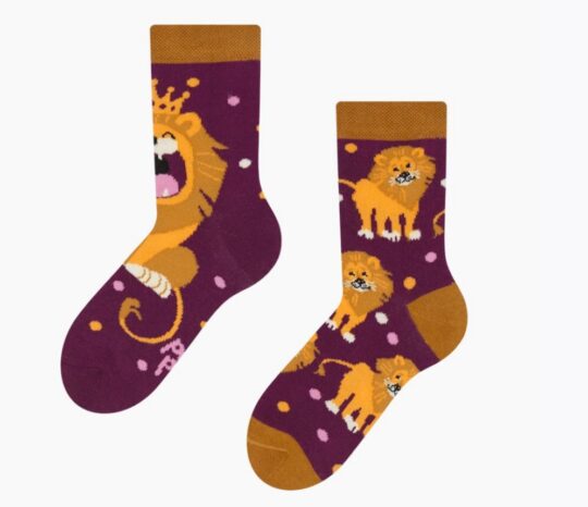 Otroške nogavice DEDOLES - kratke, King of the Jungle, 31-34