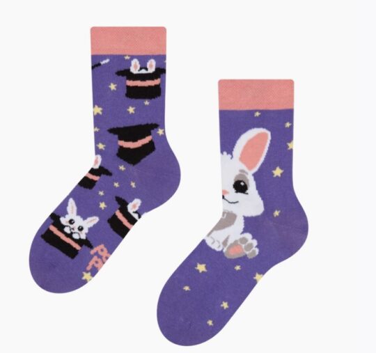 Otroške nogavice DEDOLES - kratke, Magic Bunny, 31-34