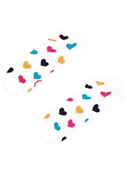 Nogavice DEDOLES - kratke, Colorful Hearts, 35-38