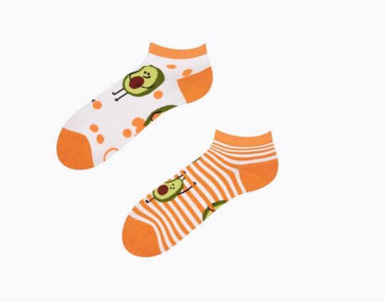 Nogavice DEDOLES - kratke, Funny Avocado, 35-38