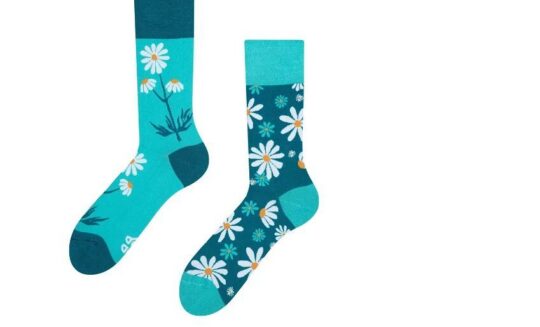 Nogavice DEDOLES - dolge, Chamomile, 35-38