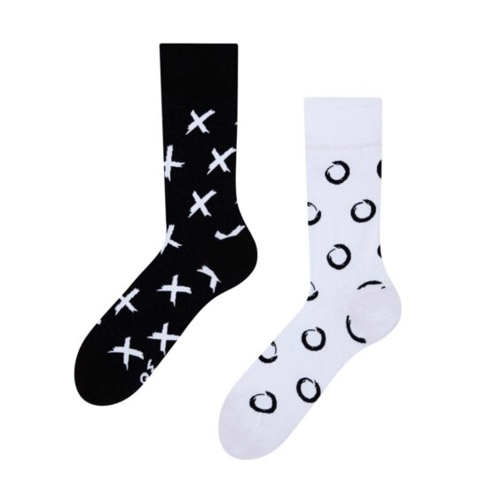 Nogavice DEDOLES - dolge, Tic-Tac-Toe, 35-38