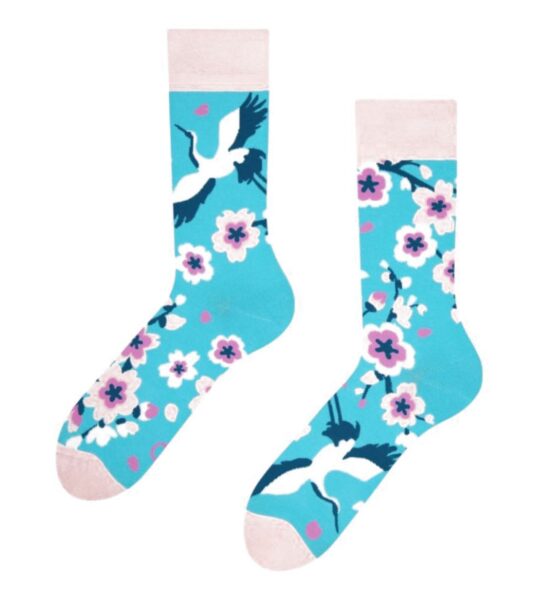 Nogavice DEDOLES - dolge, Sakura Heron, 43-46