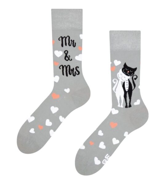 Nogavice DEDOLES - dolge, Wedding Cats, 43-46