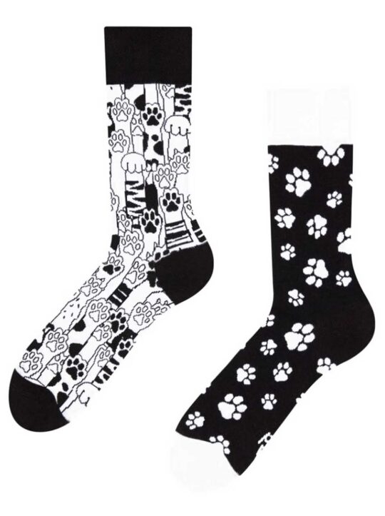 Nogavice DEDOLES - dolge, Cat Paws, 35-38