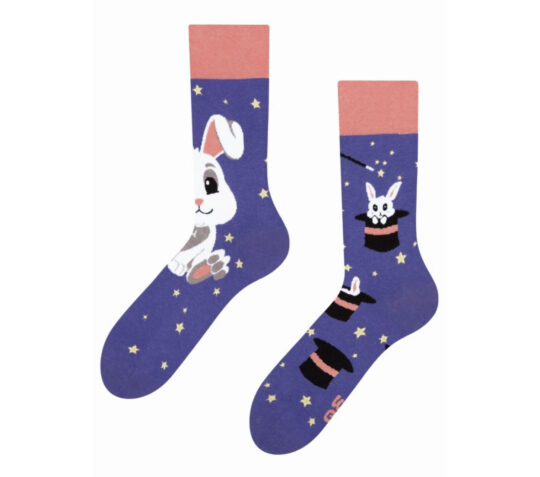 Nogavice DEDOLES - dolge, Magic Bunny, 43-46